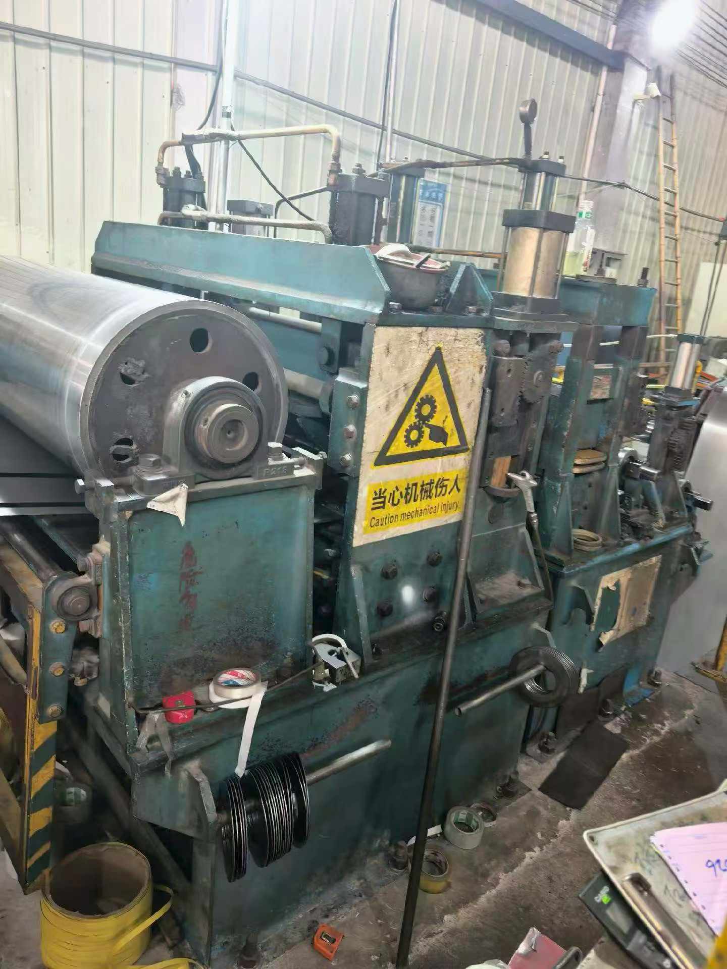 Check AGC and hydraulic risk early visual for Used Cold Rolling Mill Buying Checklist