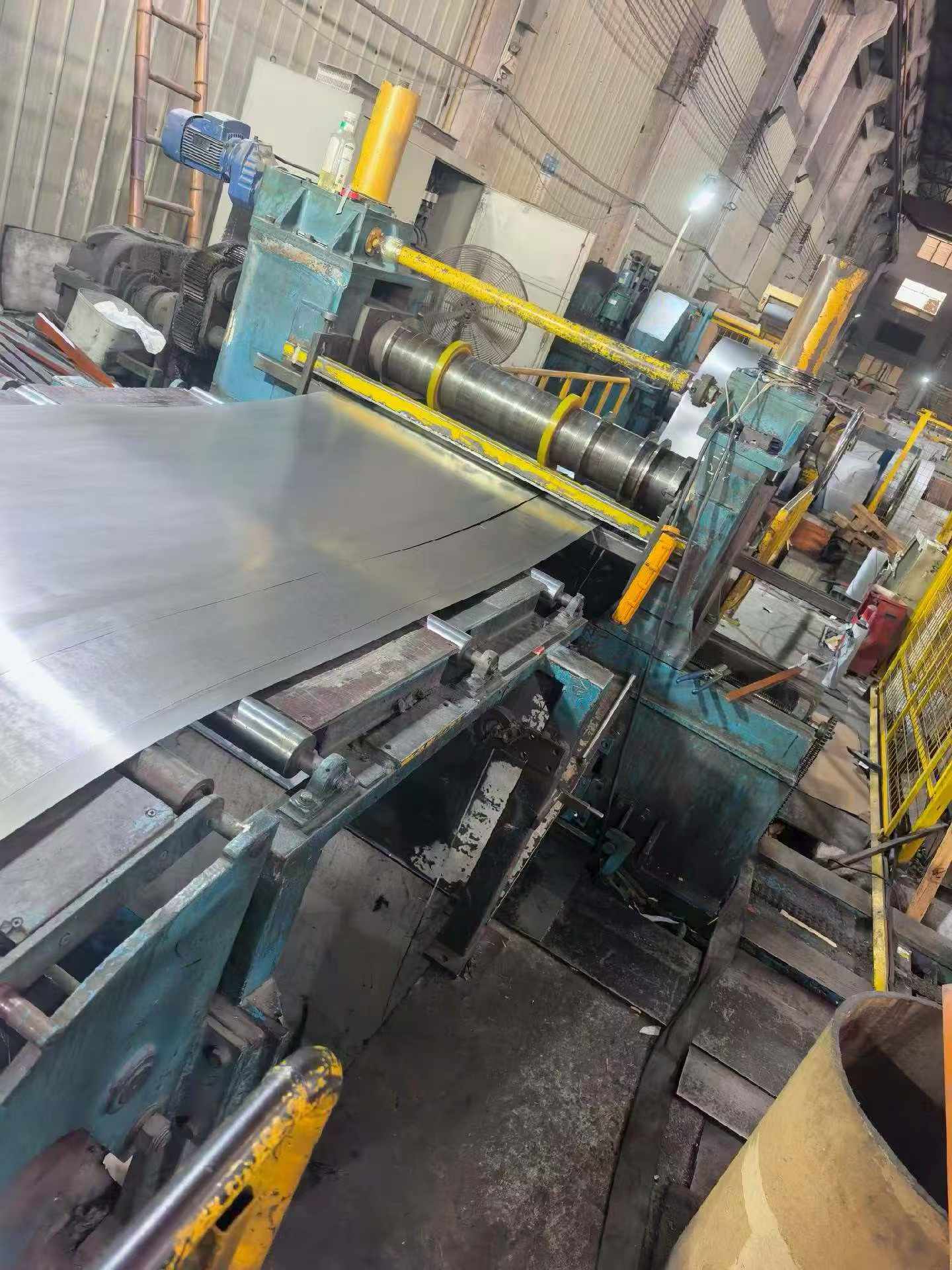 Check S-roll and leveling configuration carefully visual for Used Tension Leveling Line Buying Checklist