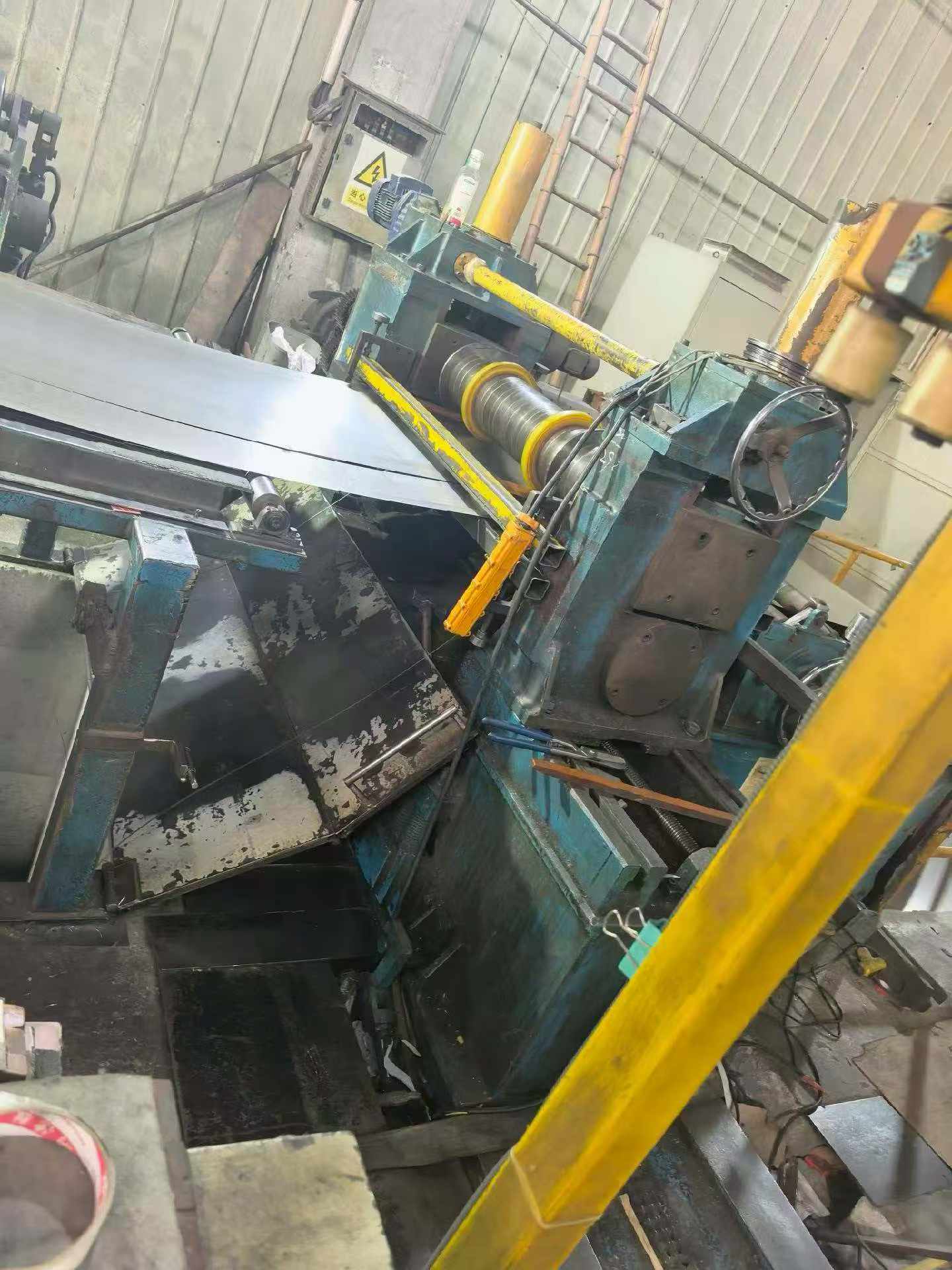 Used 1050mm Full Hydraulic Slitting Line, 0.3-3.0mm detail photo