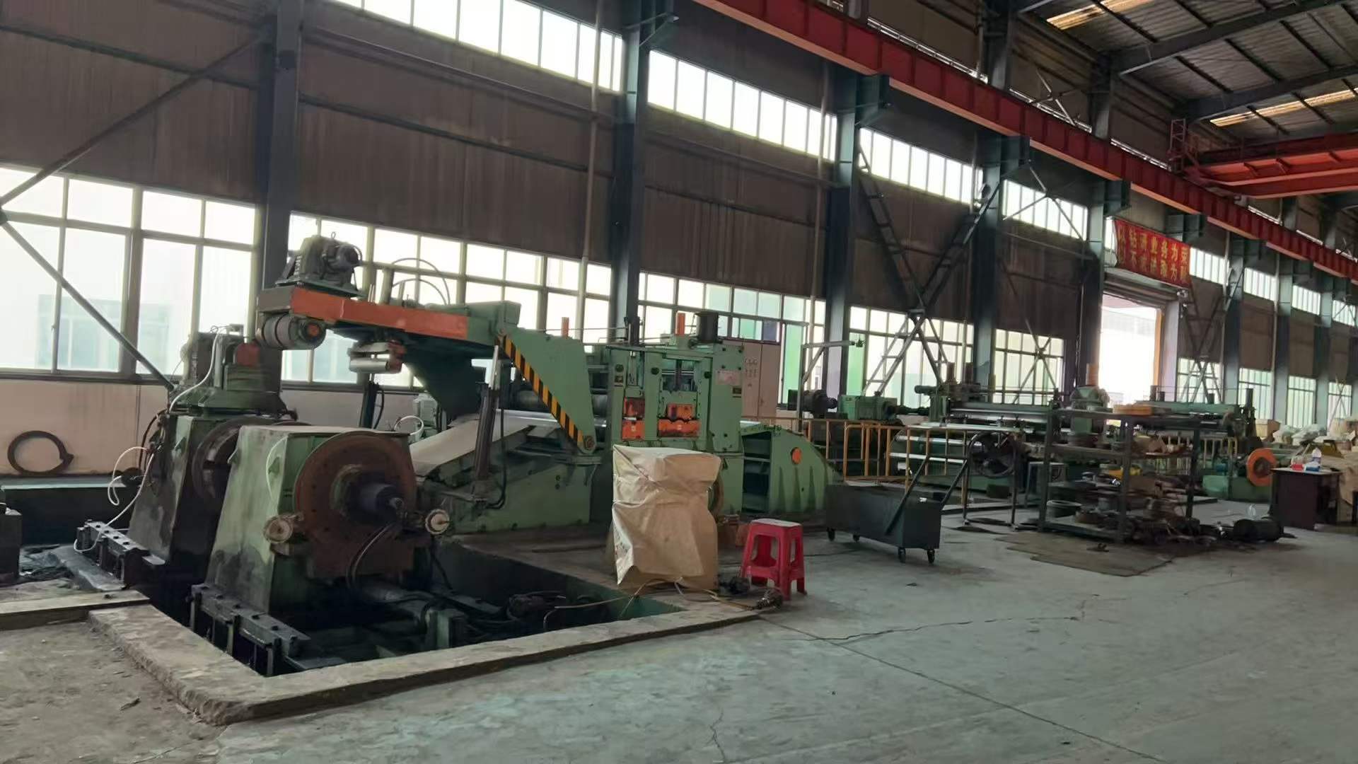 Used 1500mm Slitting Line, 1-6mm, 30T Coil Capacity